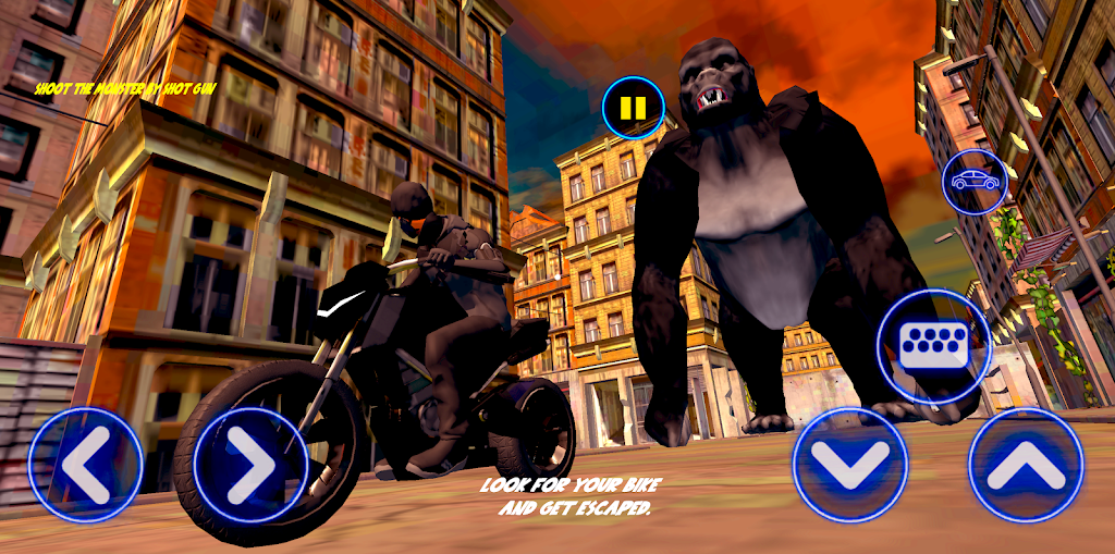 Gorilla Kong Kaiju City Beasts  Screenshot 3