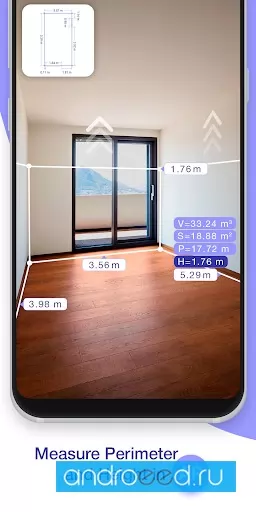 ARPlan 3D Tape Measure Ruler Floor Plan Creator  Screenshot 1