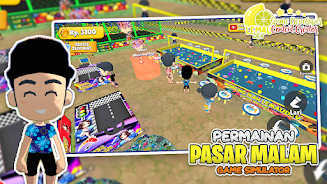 Simulator Game Pasar Malam 3D  Screenshot 2