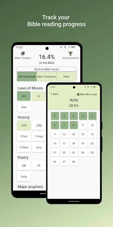 My Bible Tracker  Screenshot 1
