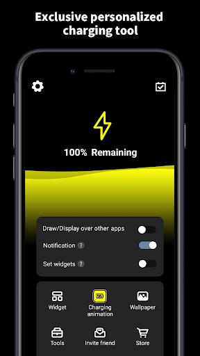 Flashing charging animation  Screenshot 2