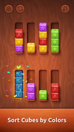 Colorwood Sort Puzzle Game  Screenshot 1