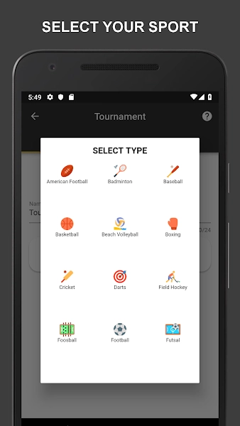 Winner Tournament Maker App League Manager  Screenshot 1