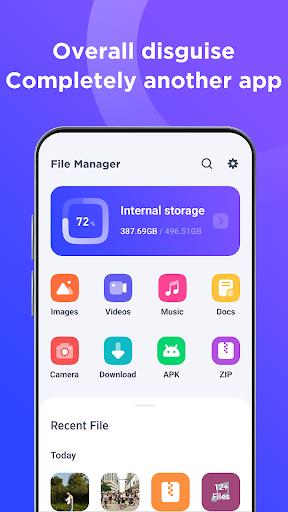 Priv Space - Hide Any Files  Screenshot 3