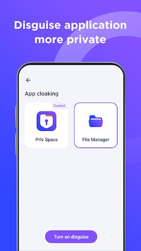 Priv Space - Hide Any Files  Screenshot 2