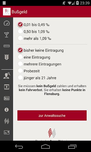 Bußgeld  Screenshot 2