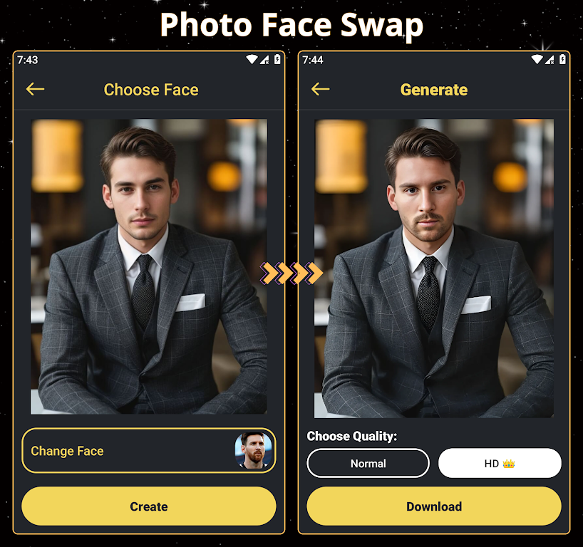 Face Over: AI Face Swap  Screenshot 2