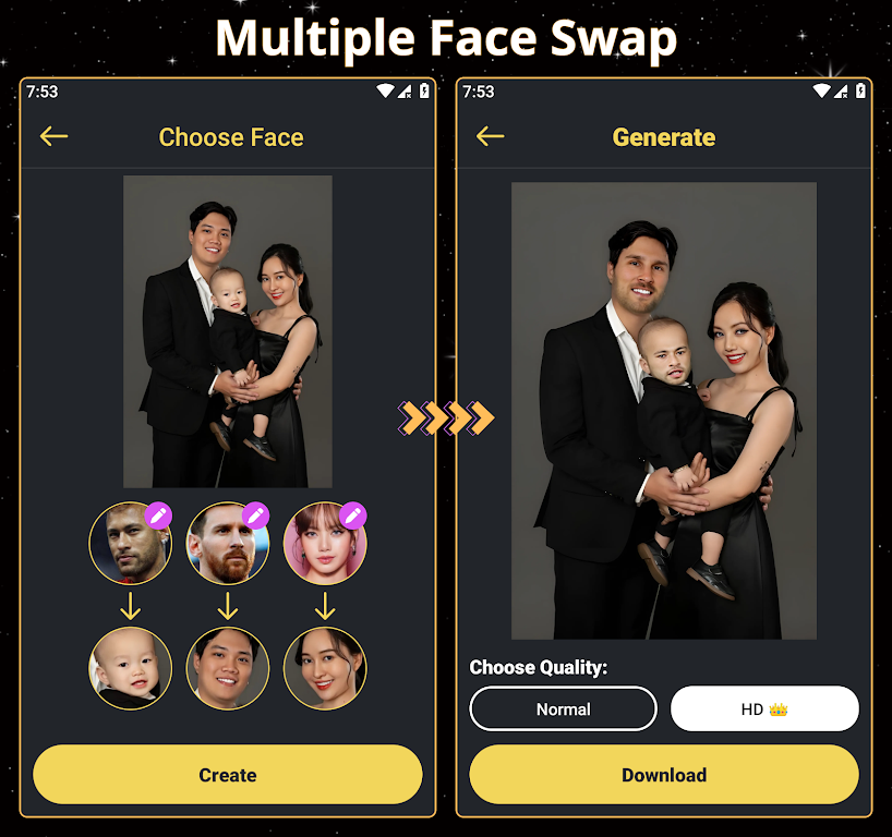 Face Over: AI Face Swap  Screenshot 1