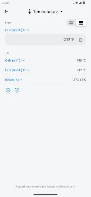 Unit Converter - AUC  Screenshot 3