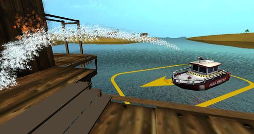 Fire Boat simulator 3D  Screenshot 3