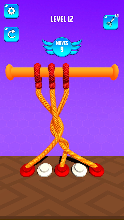 Untangle puzzle: Tangle Master  Screenshot 4