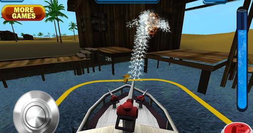 Fire Boat simulator 3D  Screenshot 4