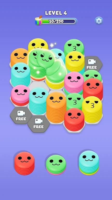 Cookie Matching Sort  Screenshot 2