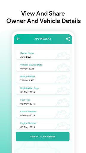 RTO Vehicle Information  Screenshot 3