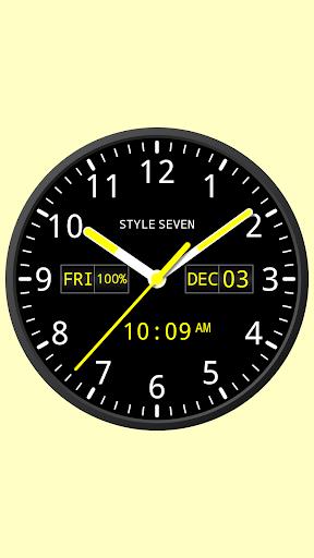 Analog Clock Widget Plus-7  Screenshot 4