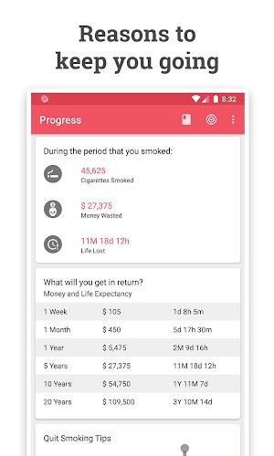 Quit Tracker: Stop Smoking  Screenshot 3