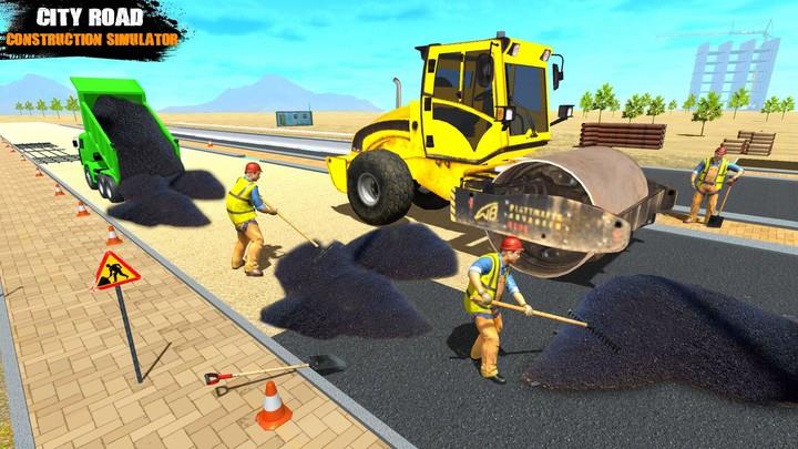 City Road Construction Games  Screenshot 1