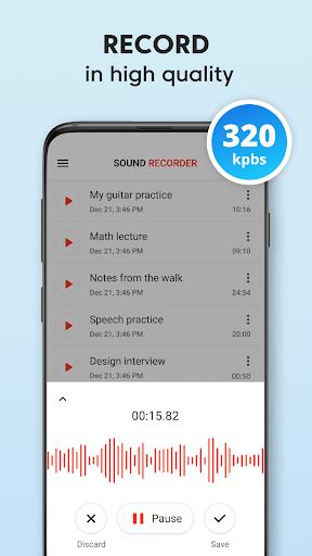 Sound Recorder Plus: Voice Rec  Screenshot 2