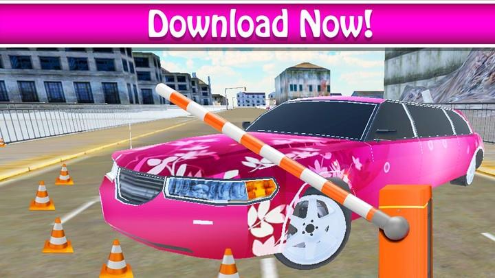 Pink Lady Limo Taxi Driver Go  Screenshot 5