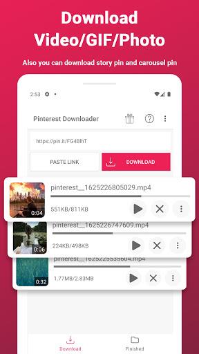 Video Downloader For Pinterest  Screenshot 1