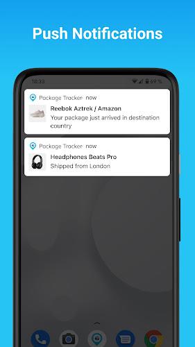 Package Tracker - pkge Mobile  Screenshot 4