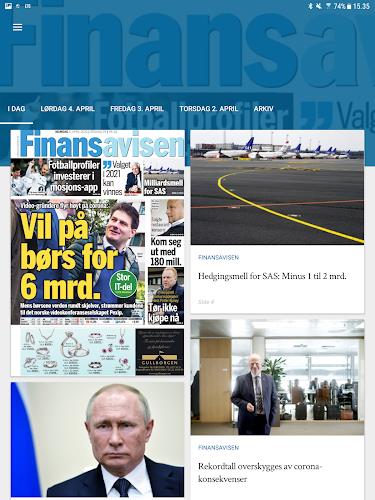 Finansavisen eAvis  Screenshot 11