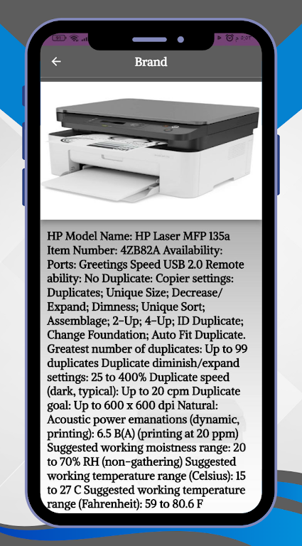 HP Laser MFP 135a Guide  Screenshot 4