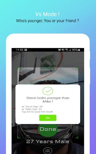 AI Camera: Face age scanner  Screenshot 9