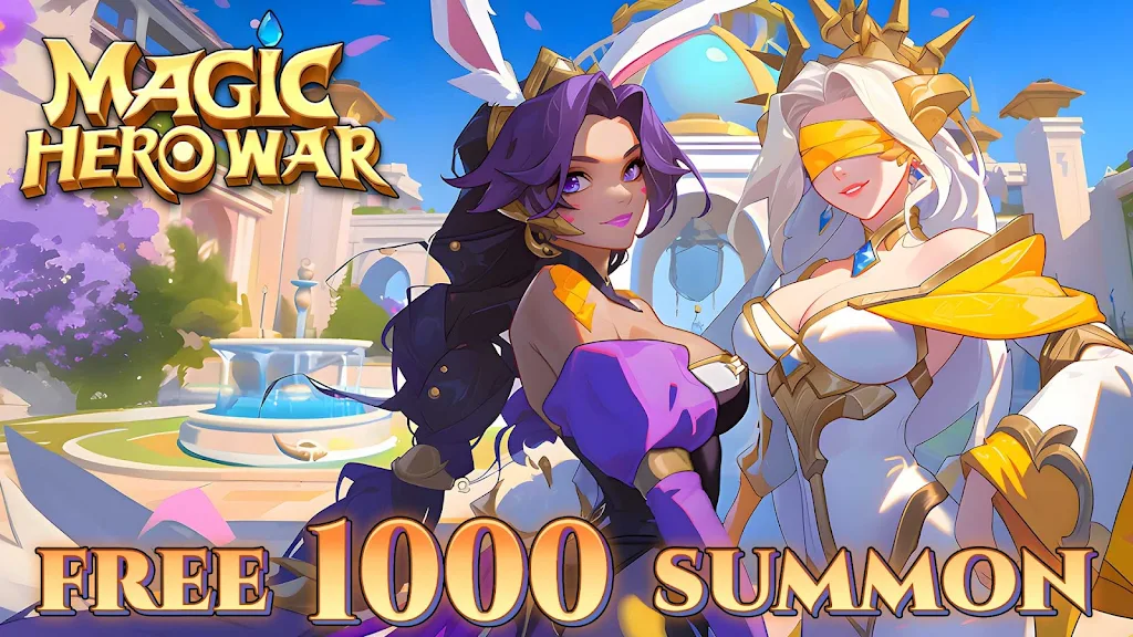 Magic Hero War ：IDLE 1k summon  Screenshot 1