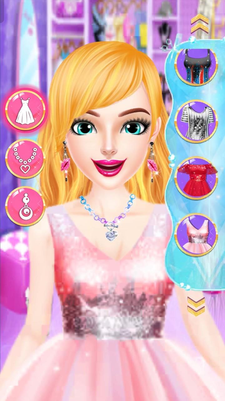 Braided MakeUp Hair Salon Game  Screenshot 5