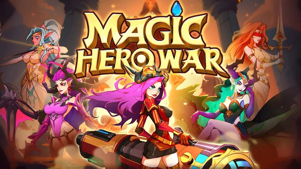 Magic Hero War ：IDLE 1k summon  Screenshot 2