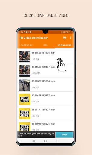 FastVid: Download for Facebook  Screenshot 4