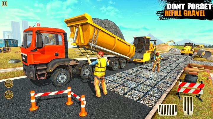 City Road Construction Games  Screenshot 4