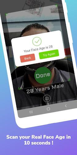 AI Camera: Face age scanner  Screenshot 1