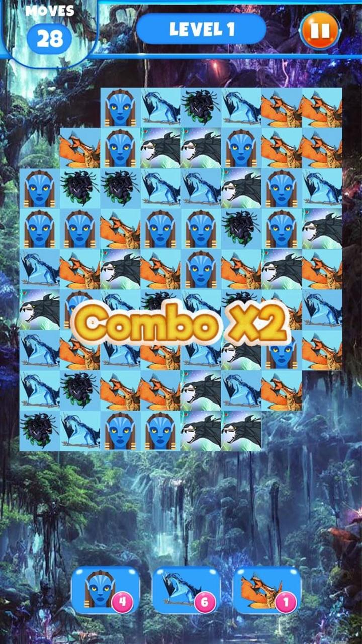 Avatar Movie - Match 3 Puzzle  Screenshot 4