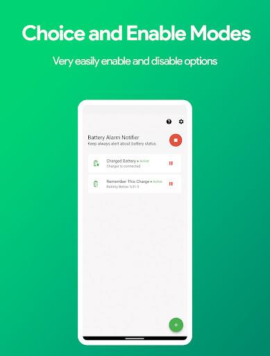 Battery Alarm Notifier  Screenshot 2
