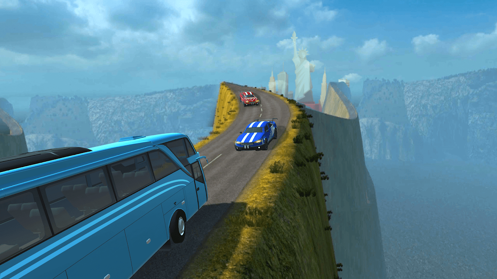 Risky Roads Bus Driver Offroad  Screenshot 2