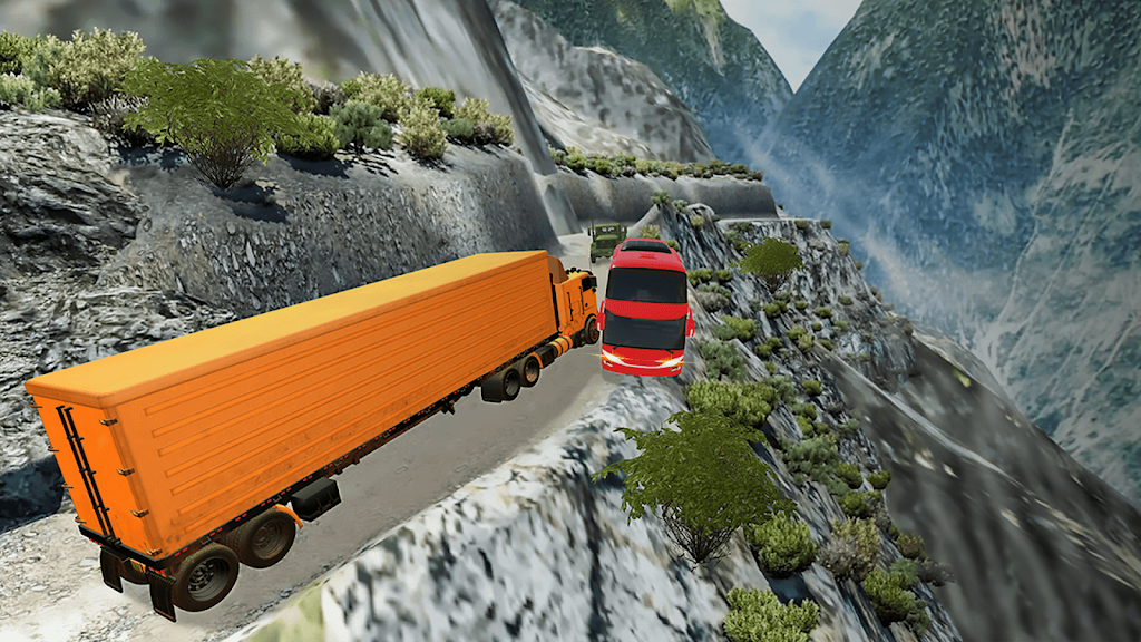 Risky Roads Bus Driver Offroad  Screenshot 4