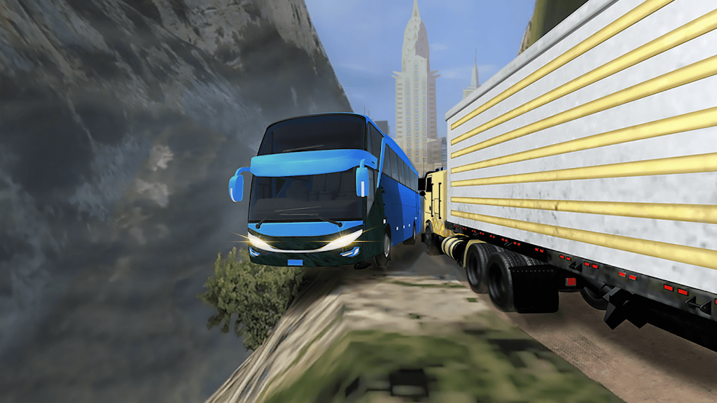 Risky Roads Bus Driver Offroad  Screenshot 3