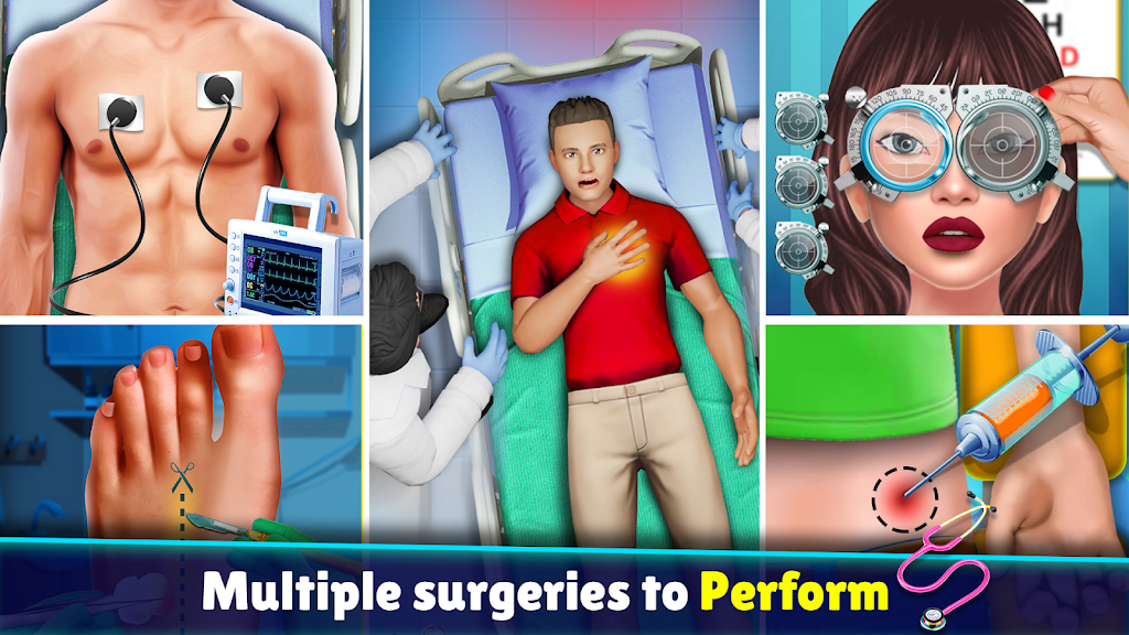 Doctor Surgeon Simulator Games  Screenshot 4