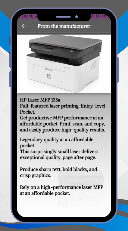 HP Laser MFP 135a Guide  Screenshot 3