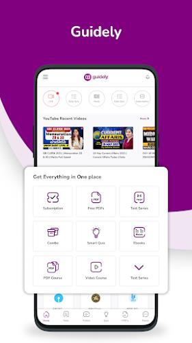 Guidely: Exam Preparation App  Screenshot 1