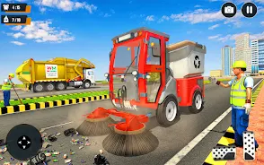 Real Garbage Truck Simulator  Screenshot 1
