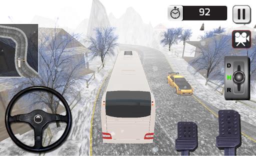 Winter Tour Bus Simulator  Screenshot 2