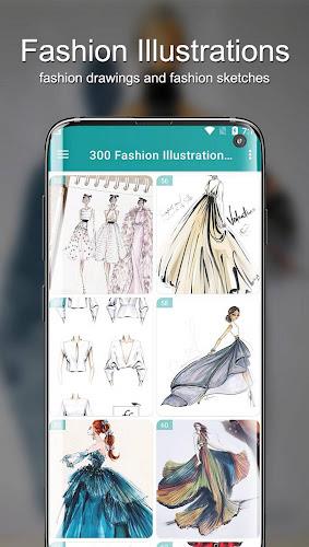 300 Fashion Illustrations  Screenshot 15