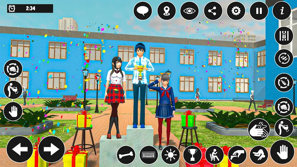 High School Boy Virtual Life  Screenshot 1