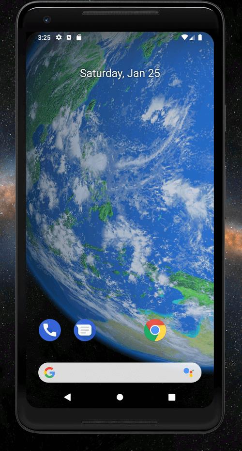 Earth 3D Live Wallpaper  Screenshot 1