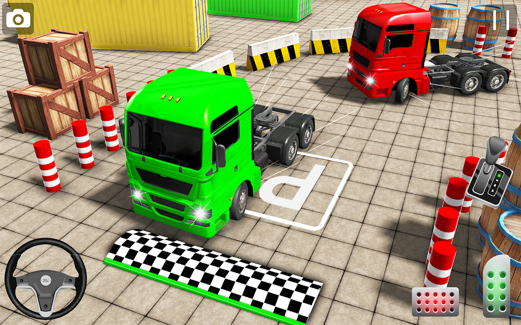 Real Euro Truck Parking Games  Screenshot 2