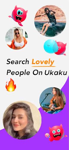 Ukaku - Live video chat  Screenshot 1