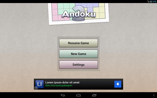 Andoku Sudoku 2 Free  Screenshot 4